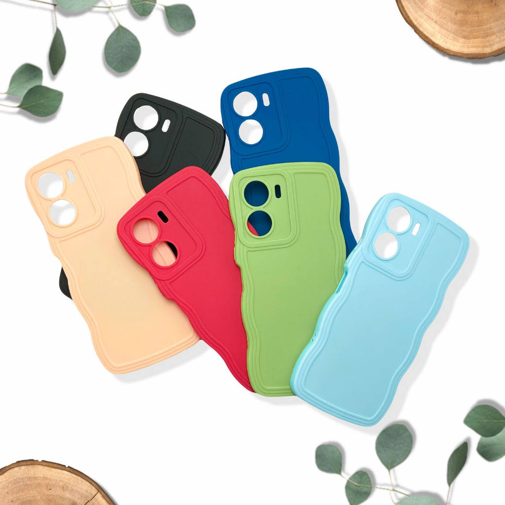 Silicone Case Wave Gelombang vivo y16