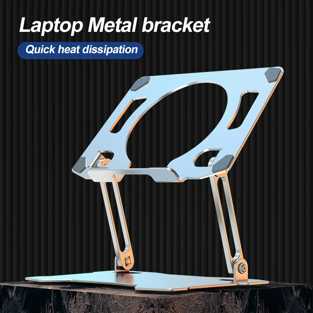 Cooling Fan Stand  Aluminum folding tablet laptop 4-15.6 Inch + Mobile Fan Phone Pendingin Super Cooler Fan