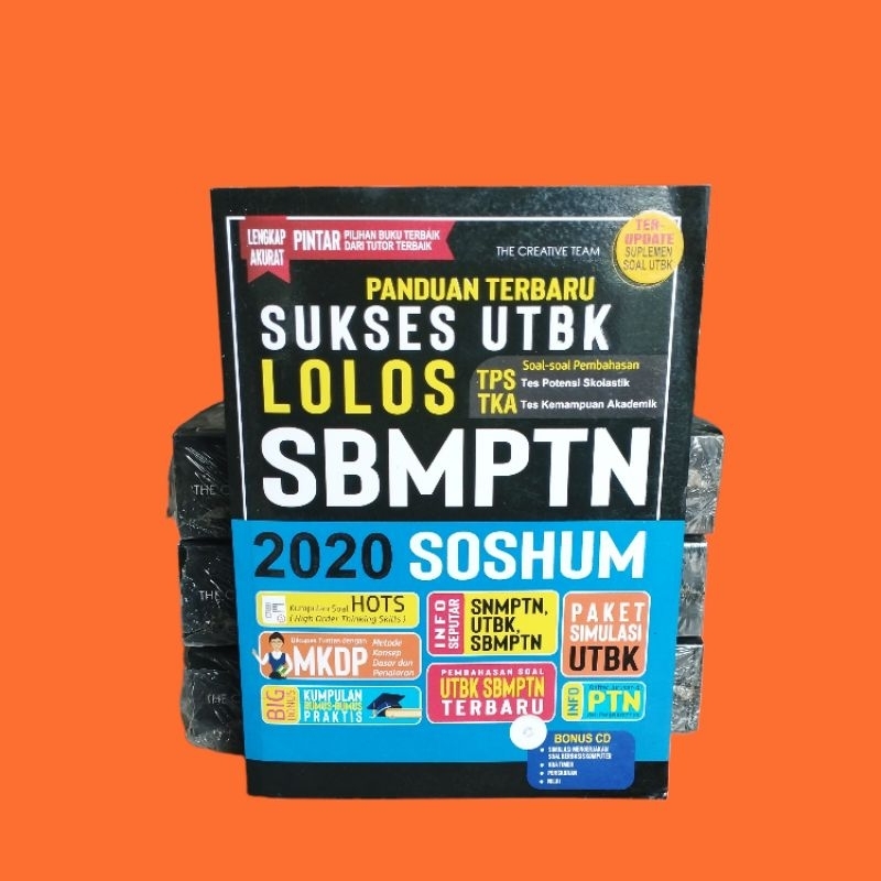 Buku SBMPTN SOSHUM // Panduan Terbaru Sukses UTBK Lolos SBMPTN SOSHUM 2020