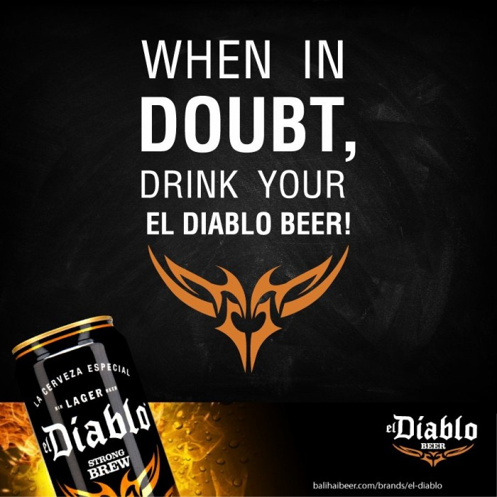 Diablo beer Original Balihai 500 ml Can Diablo IPA bir Diablo IPA