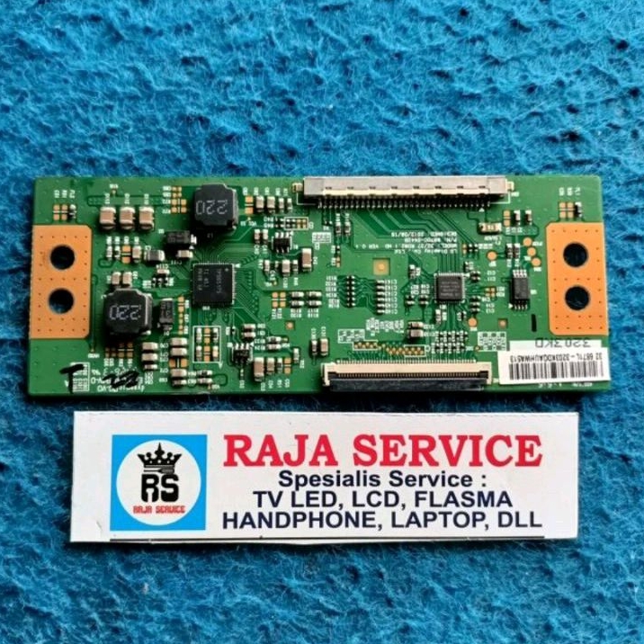 tcon tv toshiba 32L3300VJ t-con t con tikon ticon mesin board modul