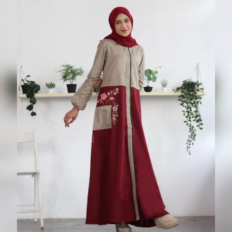 Dannis 2025 Abaya Dewasa Size XL IDR 399.000