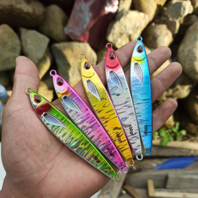 metal jig gomame s 100 gram gid perut