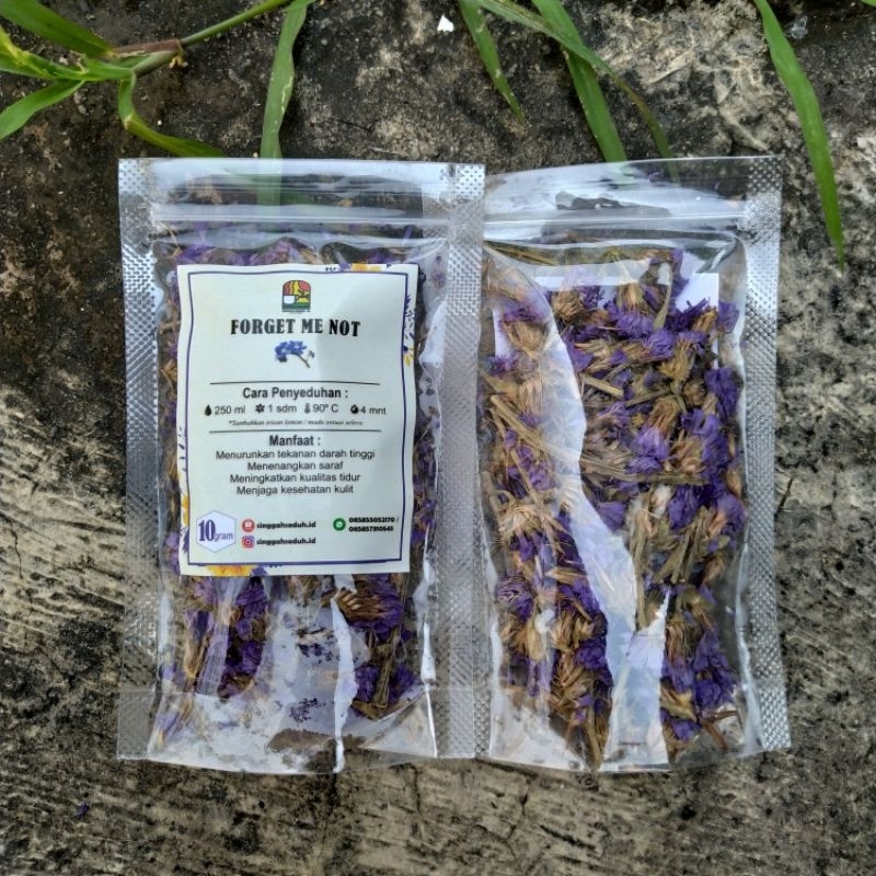 

Teh bunga kering forget me not | seduhan teh bunga | bunga kering || kemasan 10 gram