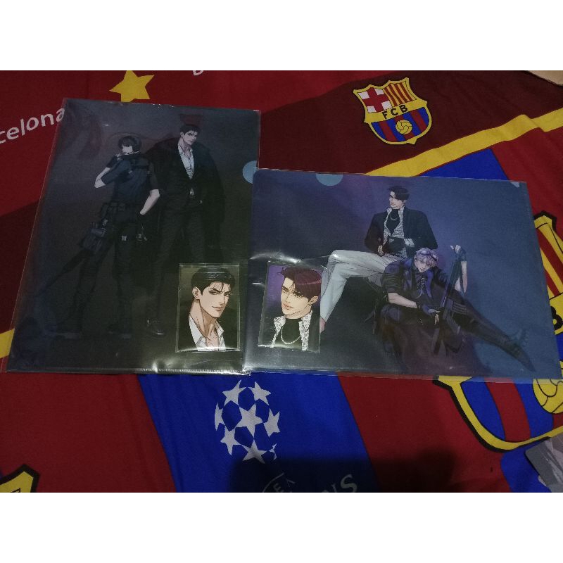 OFFICIAL MERCH LEZHIN OFFLINE CLEAR FILE / CF WITH PHOTOCARD PEARL BOY JINX UNSEALED