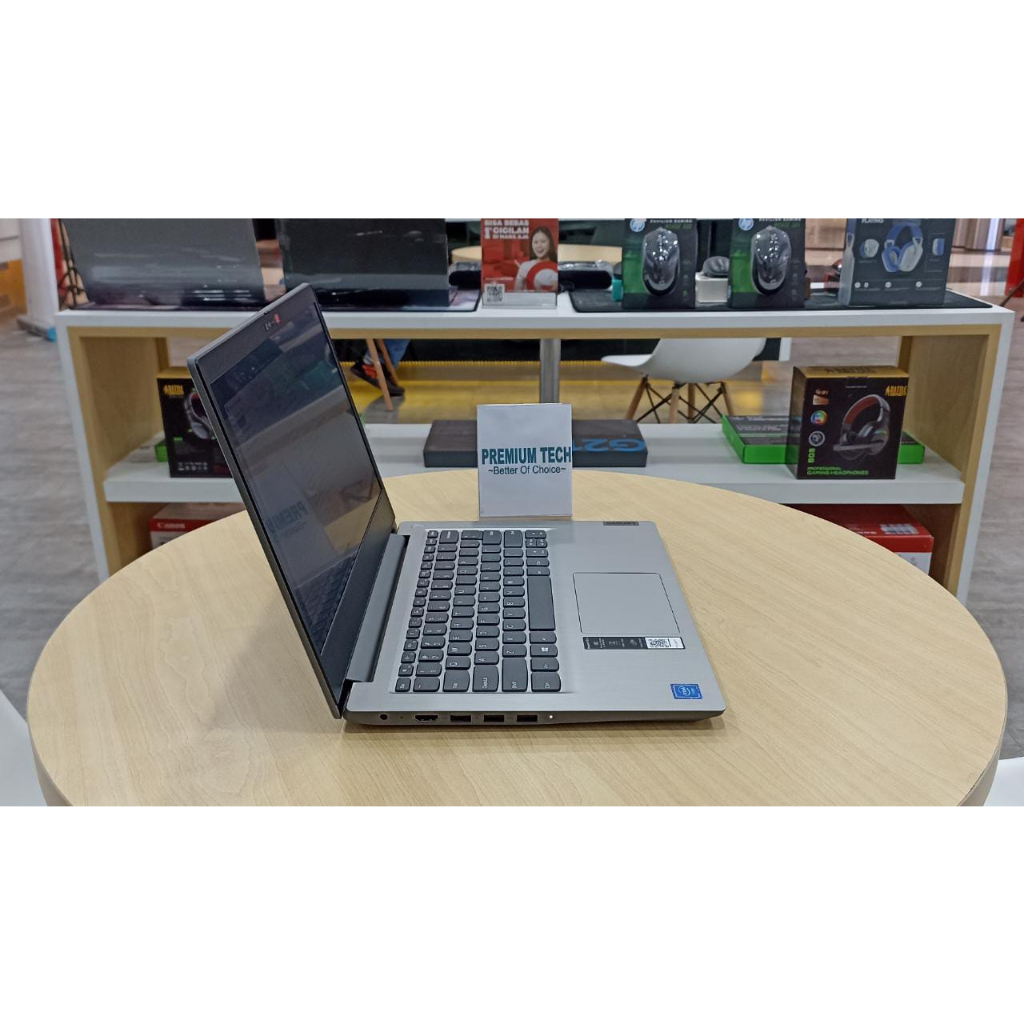 Laptop Murah Lenovo IdeaPad Slim 3 N4020 4GB 512GB SSD FHD Windows 11 Office Original 2021 Terlaris