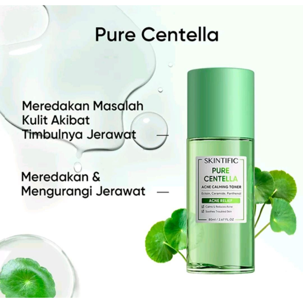 SKINTIFIC PURE CENTELLA ACNE CALMING TONER