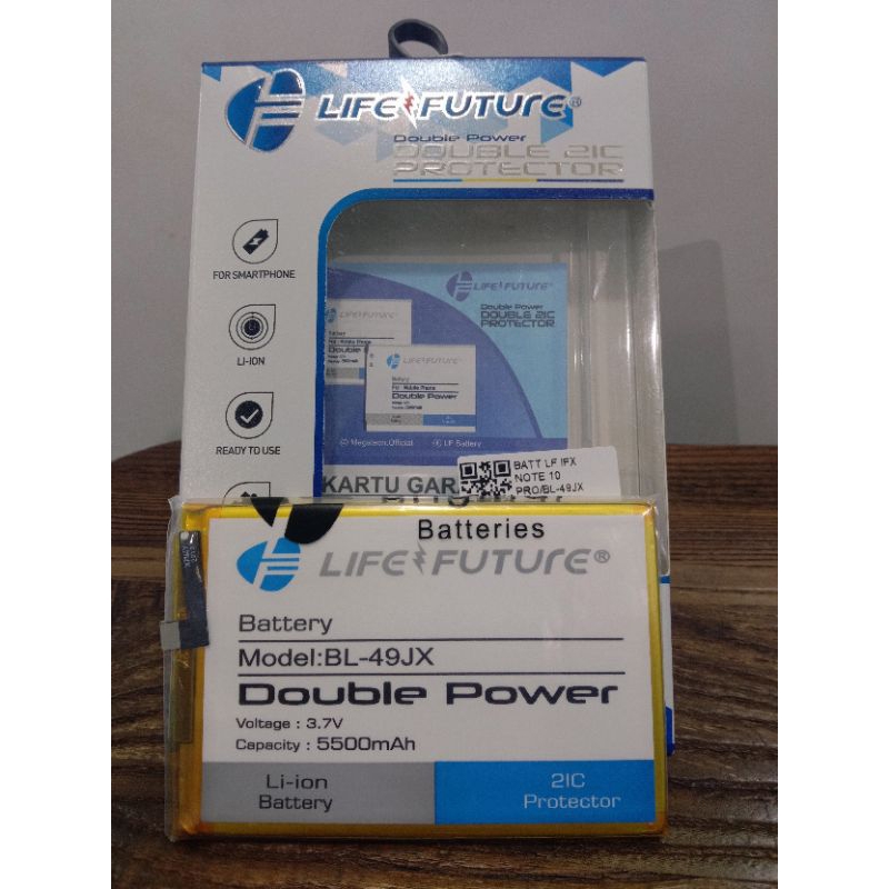 BATRE BL-49JX INFINIX NOTE 10 PRO DOUBLE POWER LIFE FUTURE