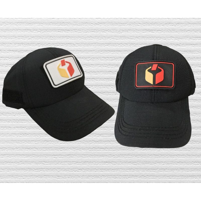 Topi tactical hitam perekat logo bawaslu/panwaslu