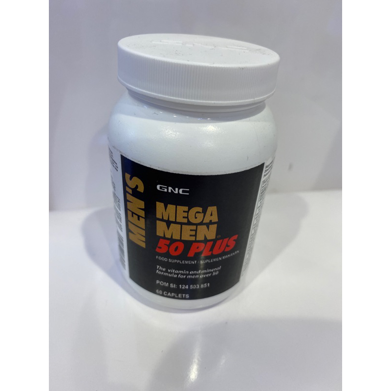 GNC Mega Men 50 Plus 60 Kaplet