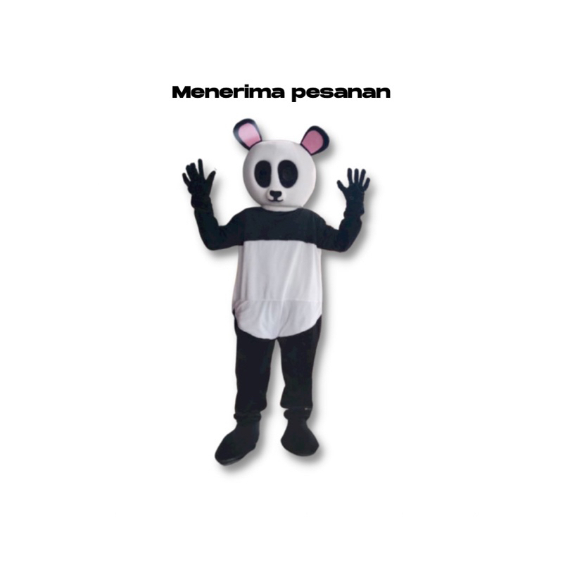 KOSTUM BADUT PANDA