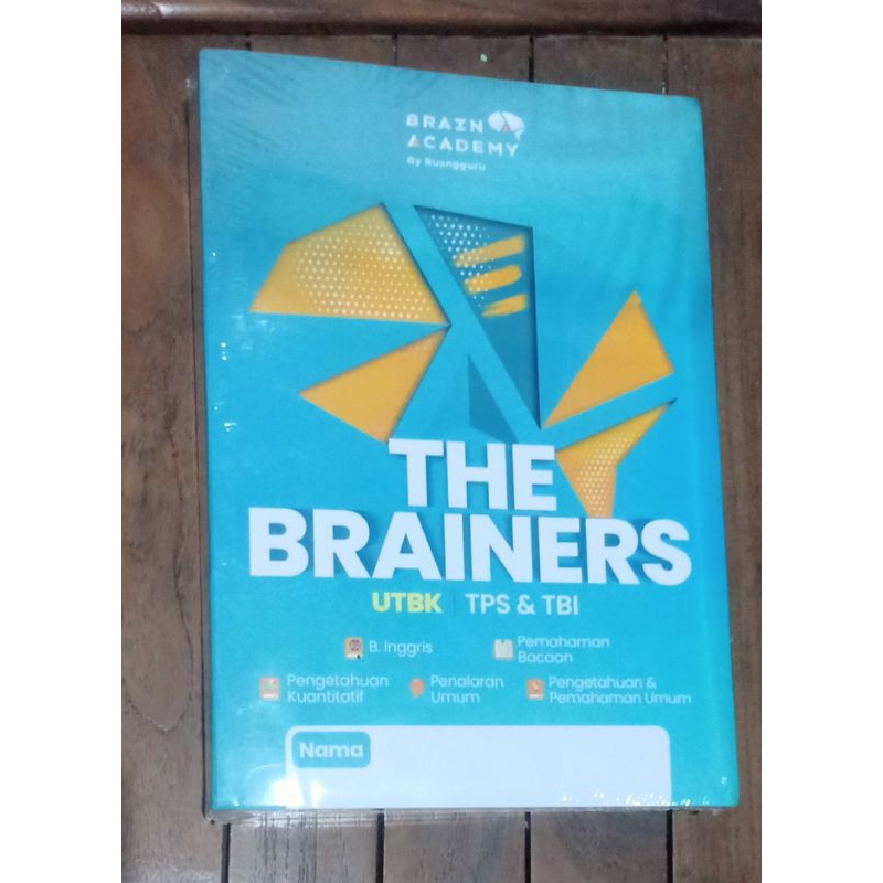 Buku THE BRAINERS UTBK TPS & TBI SNBT TERBARU 2023 Brain Academy by Ruangguru