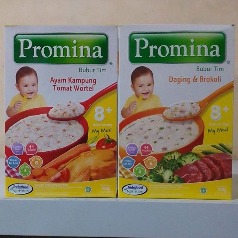 Promina Bubur bayi 6+ &amp; 8+