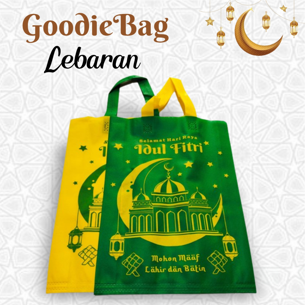 

Satuan ! GoodieBag Lebaran / Tas Parcel Souvenir Idul Fitri Bahan Tebal