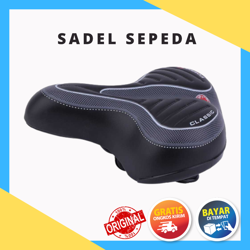 Sadel Sepeda Comfortable Spring Absorption - SX188