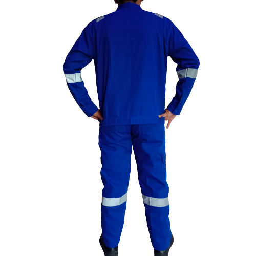 TERLARIS M-4XL Wearpack Setelan Baju &amp; Celana Scotlight 2inch Seragam Safety Coverall Kerja Proyek Skauekolah Bengkel Katelpak Harga Terjangkau