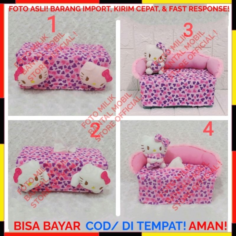 TEMPAT COVER KOTAK BOX TISU TISSU TISUE TISSUE MOBIL TOILET KAMAR MANDI WC DAPUR KITCHEN BONEKA KARA