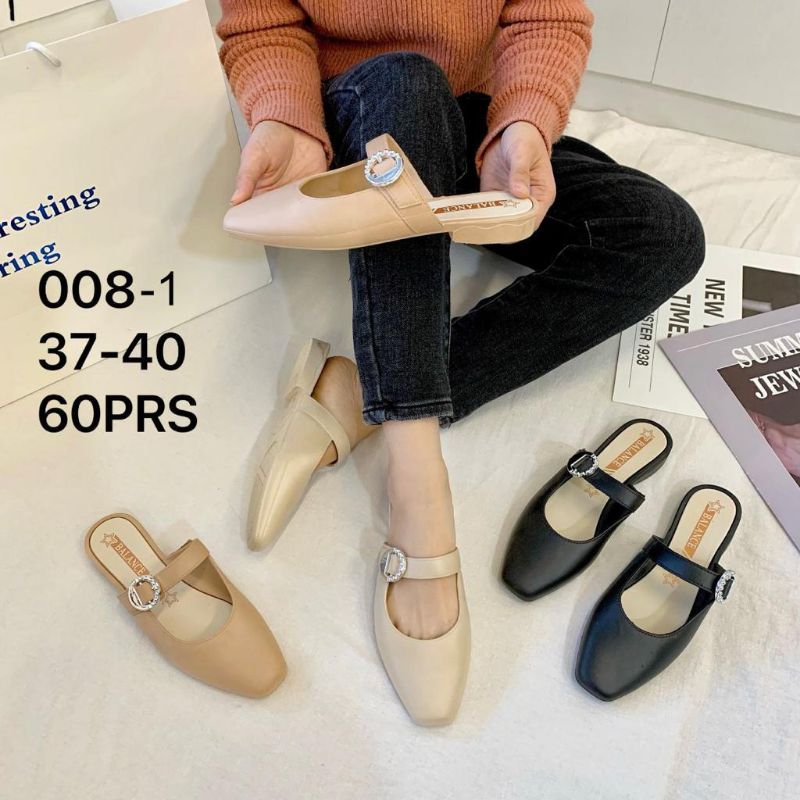 sandal jelly puffy / sandal jelly import