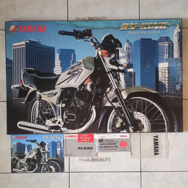 Paket lengkap buku petunjuk pemilik/Garansi dan servis 2Tak/Poster Jumbo/Poster brosur katalog flyer