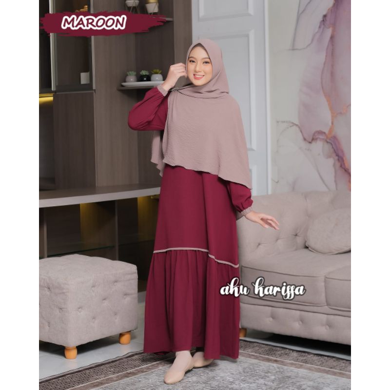 ZAIFA SET SYARI ORI AKU KARISSA,GAMIS SET SYARI