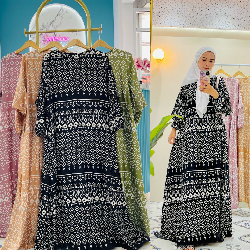 DRESS SONGKET ARMANI SILK PREMIUM