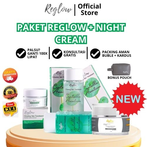 Reglow Dr Shindy Skincare Ori Official Store Resmi Beauty Indonesia 1 Paket Lengkap + Serum Flek Hit