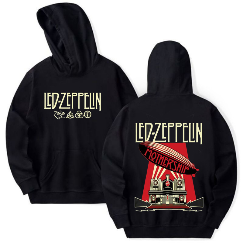 JAKET HOODIE LED ZEPPELIN - MOTHERSHIP / jaket hoodie pria wanita / jaket hoodie band musik vintage