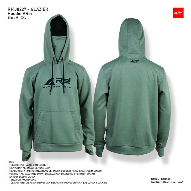 HOODIE AREI PRIA GLAZIER