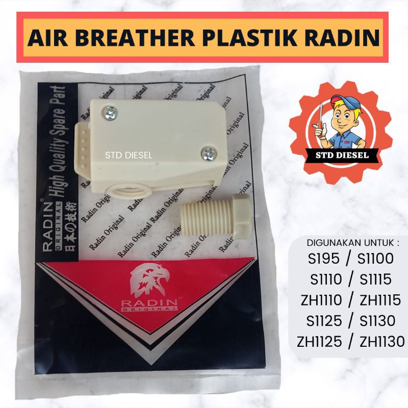 AIR BREATHER MODEL PLASTIK S195 S1100 S1110 S1115 ZH1110 ZH1115 RADIN