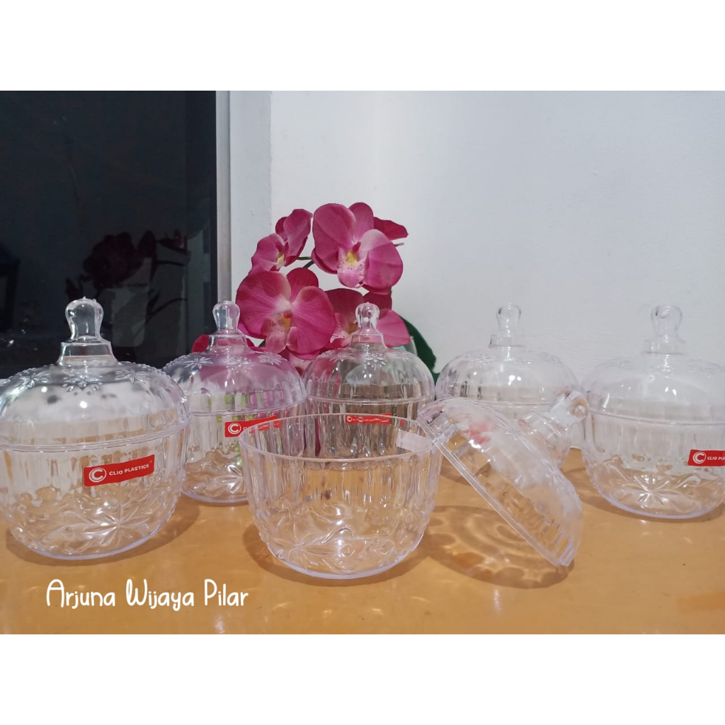 Toples  Bening cristal isi 6 pcs SALE! Toples Kue Serbaguna isi 6 pcs super cantik