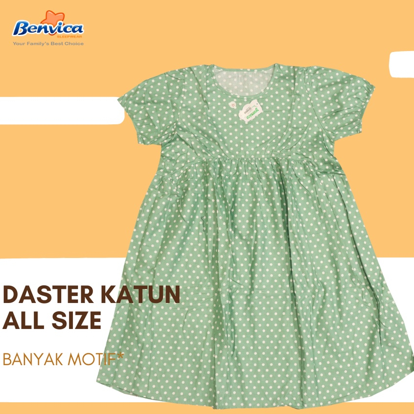 BAJU TIDUR DASTER KATUN PREMIUM YUMICO ALL SIZE BANYAK MOTIF