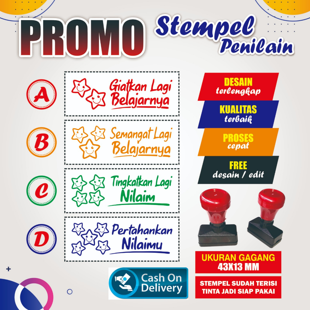 

Stempel Guru Rewards Penilaian Teacher Stamp SD TK Siswa Paud Bisa satuan atau 1 set BISA COD / PENGIRIMAN CEPAT