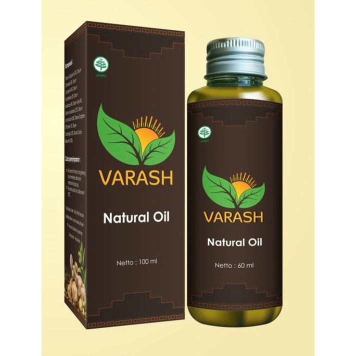 VARASH NATURAL OIL 100 ML | MINYAK VARASH | NATURAL OIL