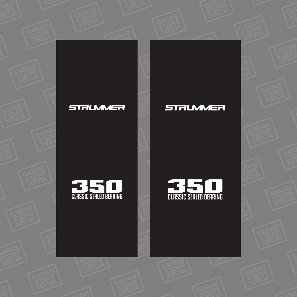 Decal Stiker Hub Freehub Strummer 350 New