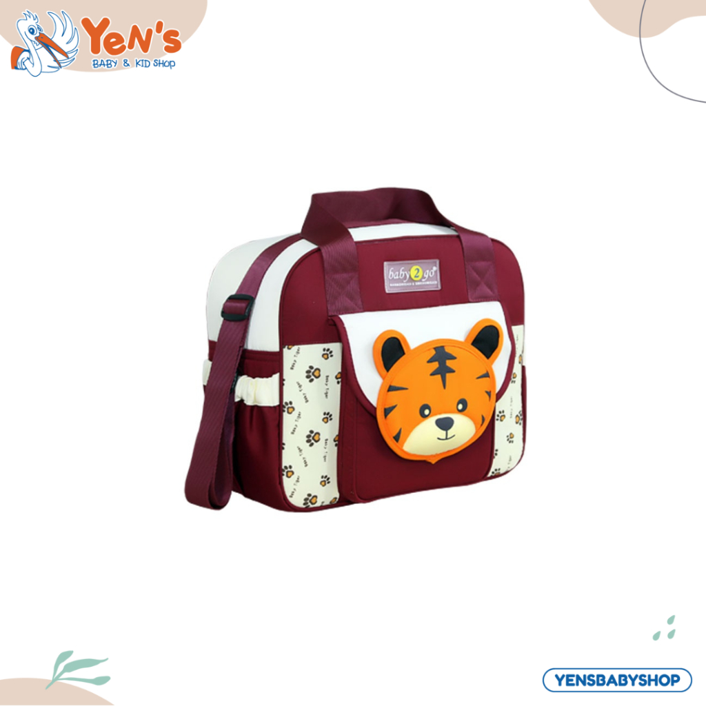 BABY 2 GO Medium Bag Tiger Series - b2t1209