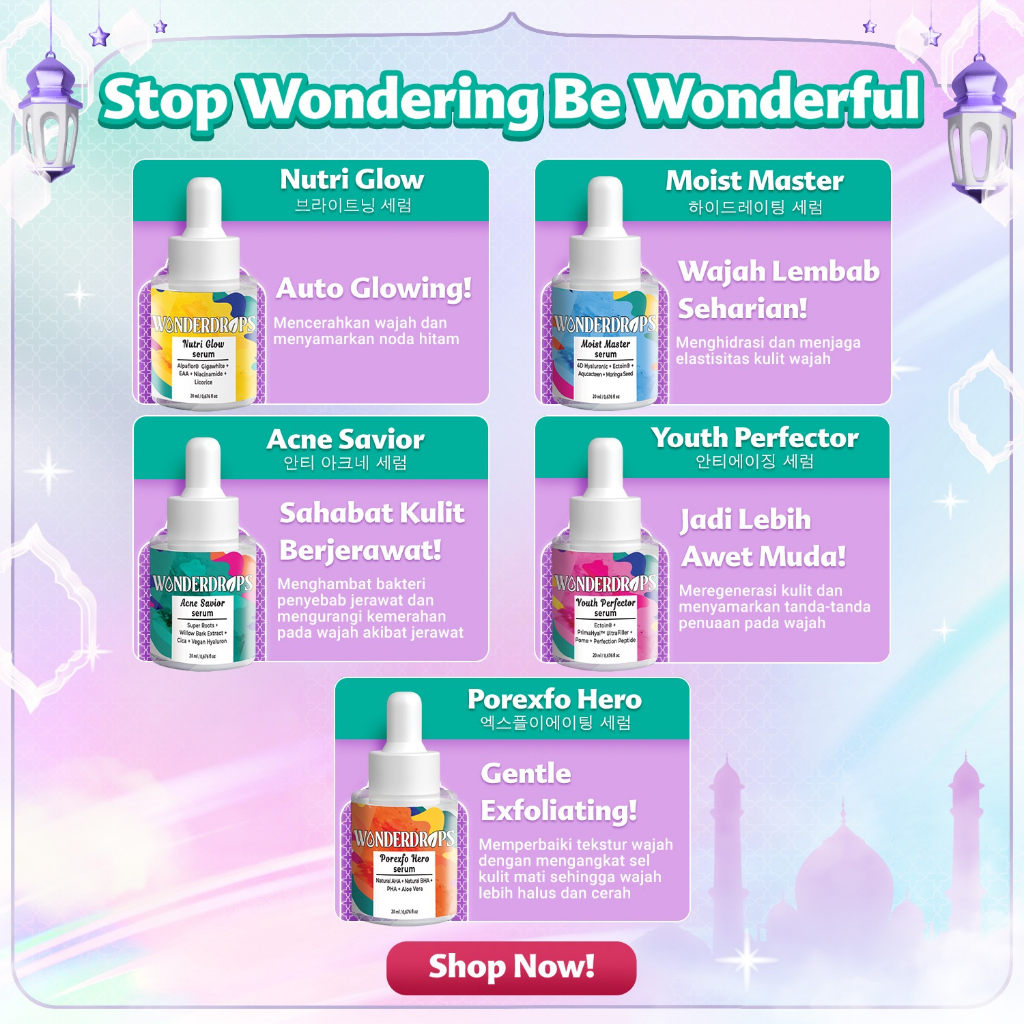 MUSTIKA RATU WONDERDROPS SERUM 20 ML