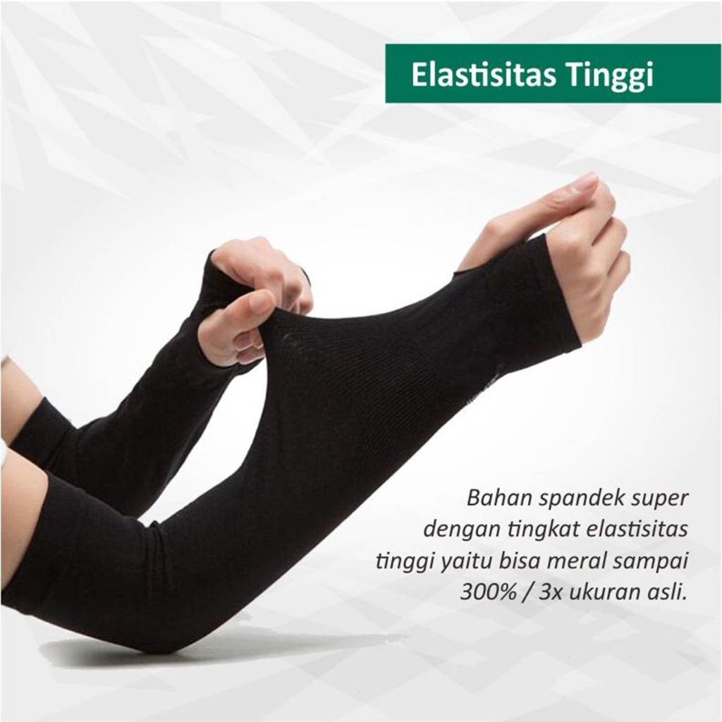 2IN1 STELAN OLAHRAGA ARM SLEEVE DAN LEG WARMER FUTSAL SEPAKBOLA SEPEDA BASKET VOLI UNISEX