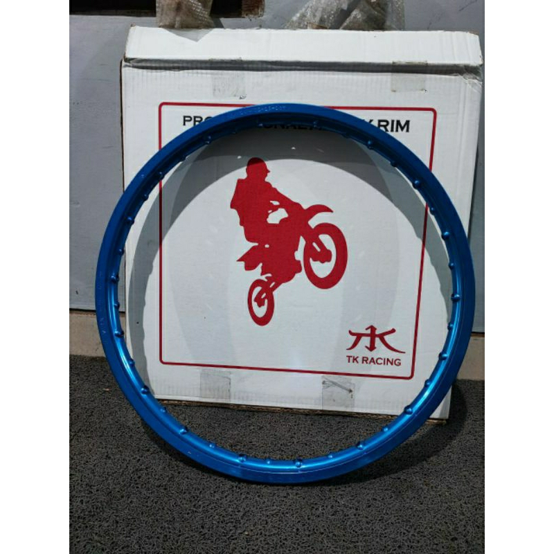 PROMO VELG PELAK TK JAPAN UKURAN 120 RING 18 WARNA BIRU ASLI ORI BUKAN REPAINT ULANG LUBANG JARI 36 