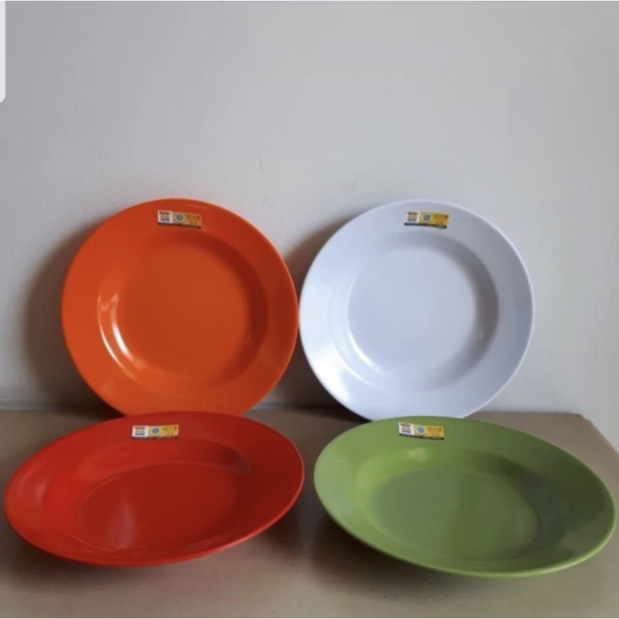 Piring Makan Melamin Golden Dragon