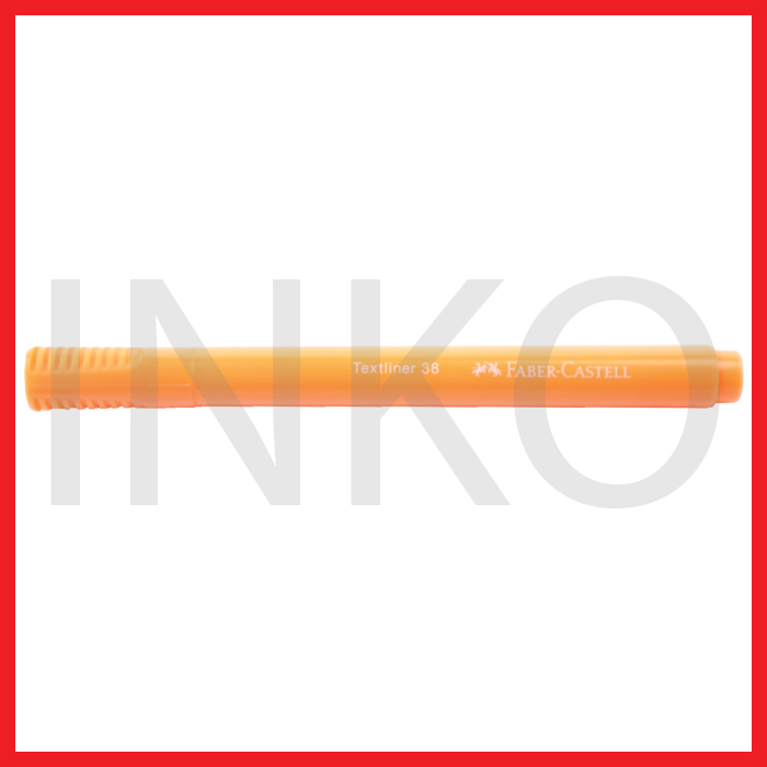 

FABER CASTELL TEXTLINER 38 FLUORESCENT ORANGE INK