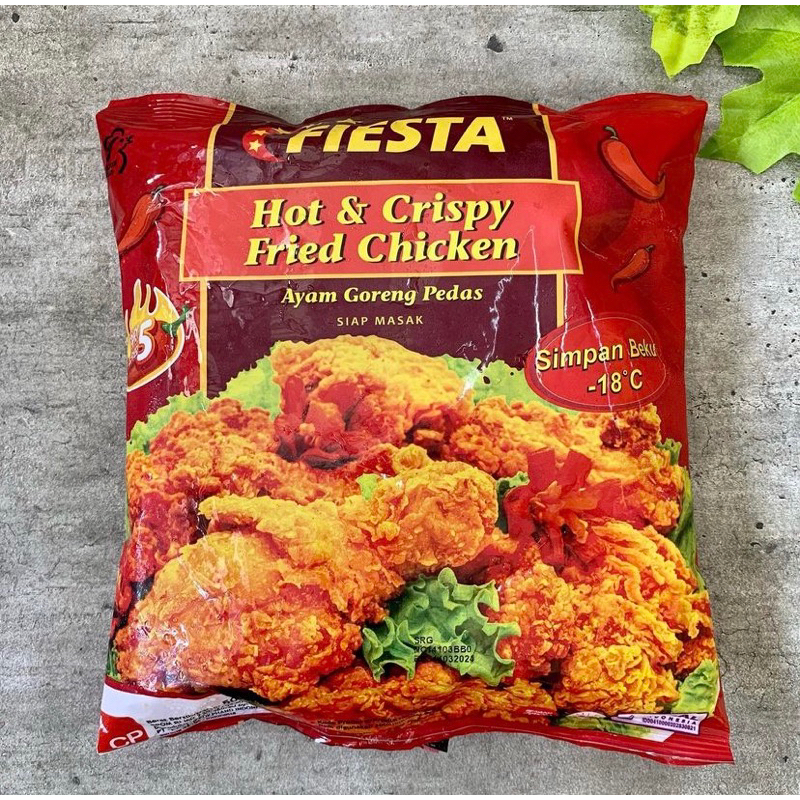 

Fiesta Hot & Crispy Fried Chicken 500gr