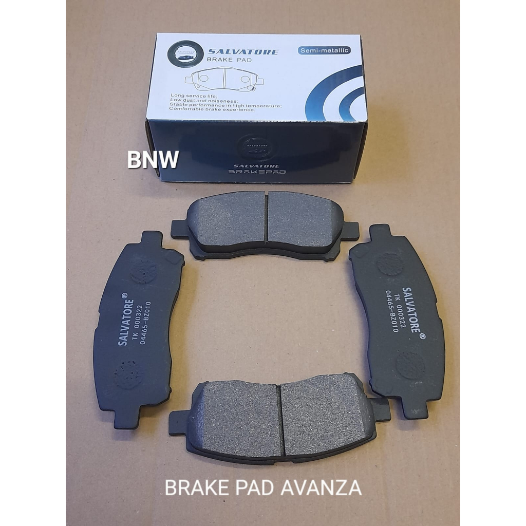 Brake pad avanza/xenia/rush/terrios/taruna/maven