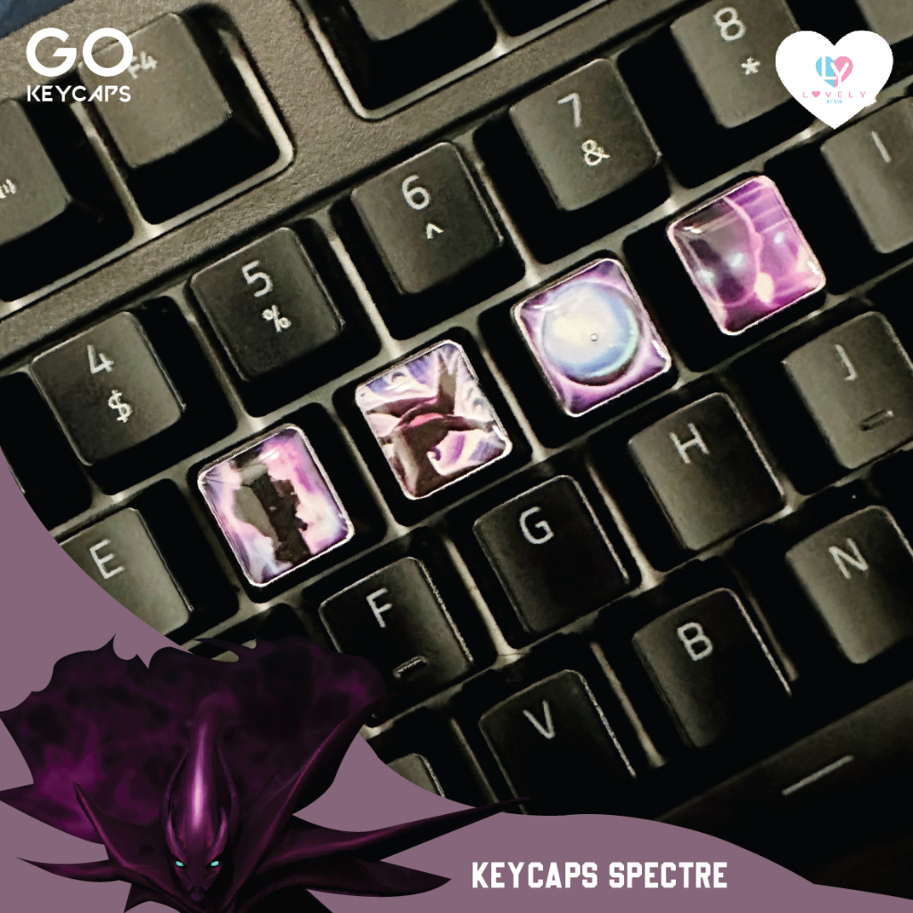 Keycaps PBT Dota 2 Spectre Ability | GO KEYCAPS
