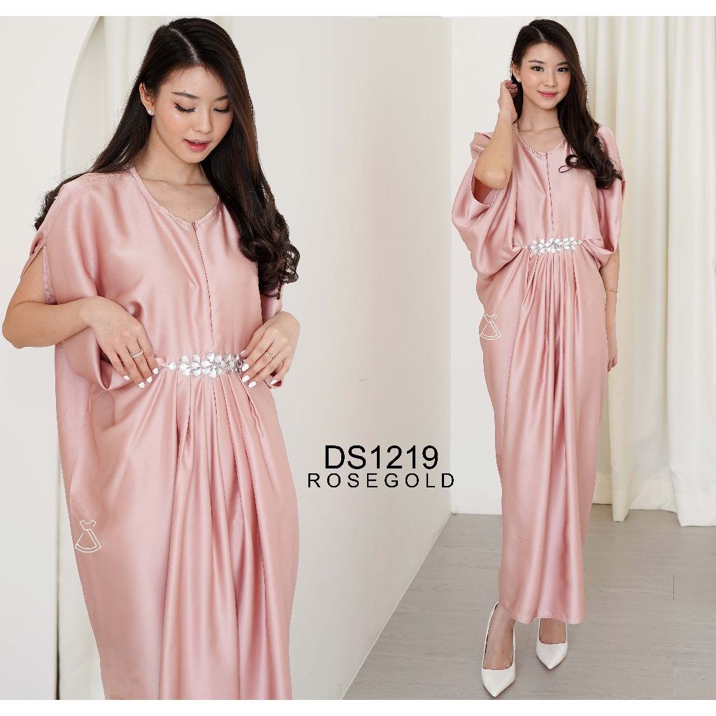 DS1219  - DRESS KAFTAN PREMIUM MUSLIM BUSUI FRIENDLY