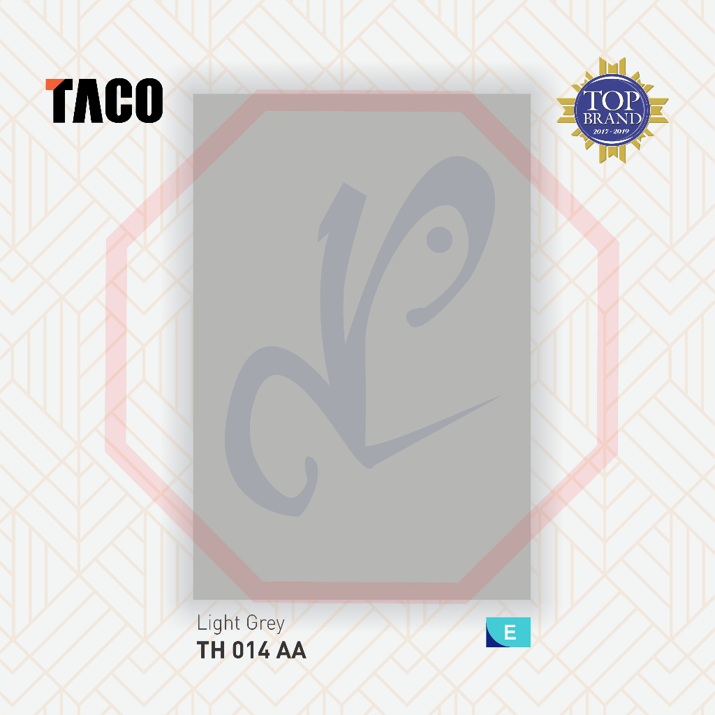 TACO HPL SOLID SHEET LIGHT GREY TH 014 AA ABU-ABU Pelapis Triplek Furniture