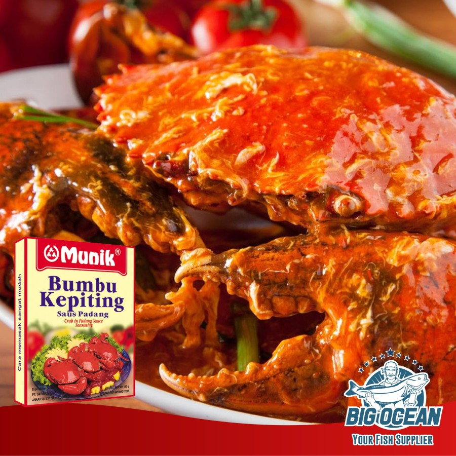 

Bumbu Kepiting Saos Padang | Seafood Saus Padang Munik @180gr
