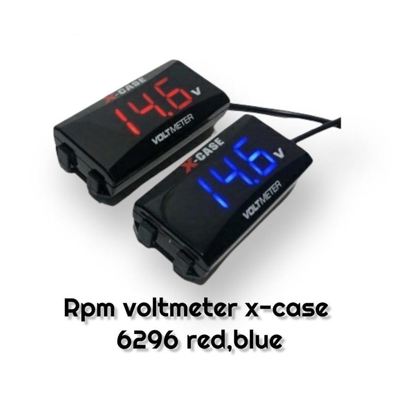 VOLTMETER AKI VOLT METER DIGITAL ALAT PENGUKUR DAYA AKI 12V DIGITAL VARIASI WATERPROOF ANTI AIR UNIVERSAL