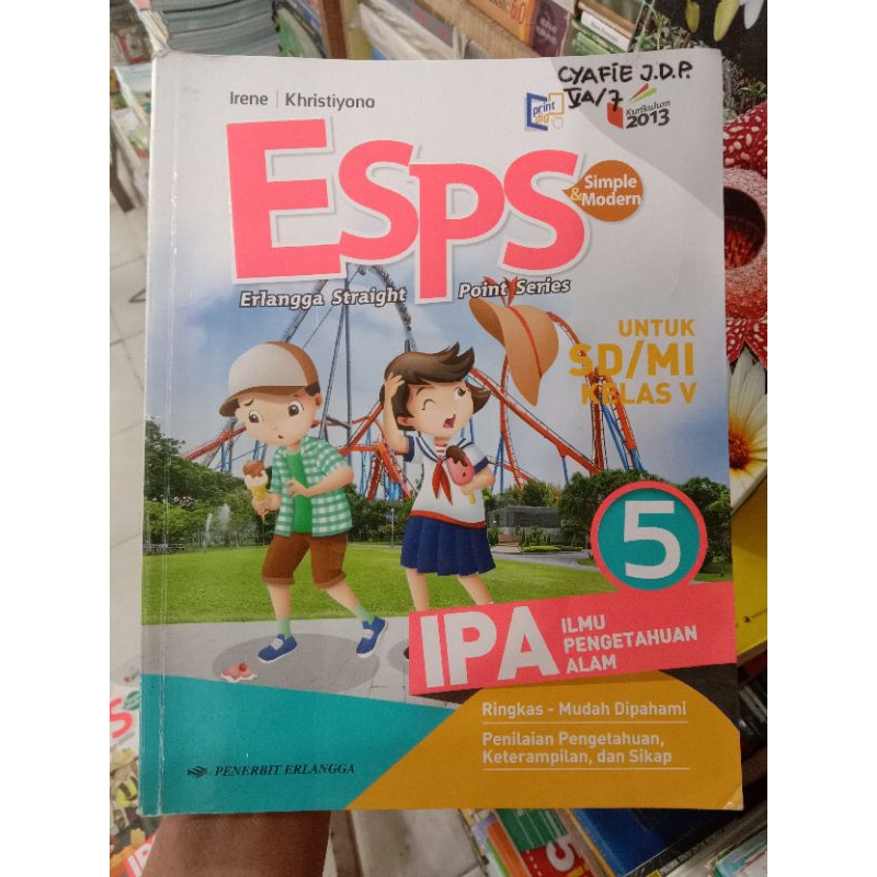 ESPS IPA 5 SD.Kurikulum 2013.