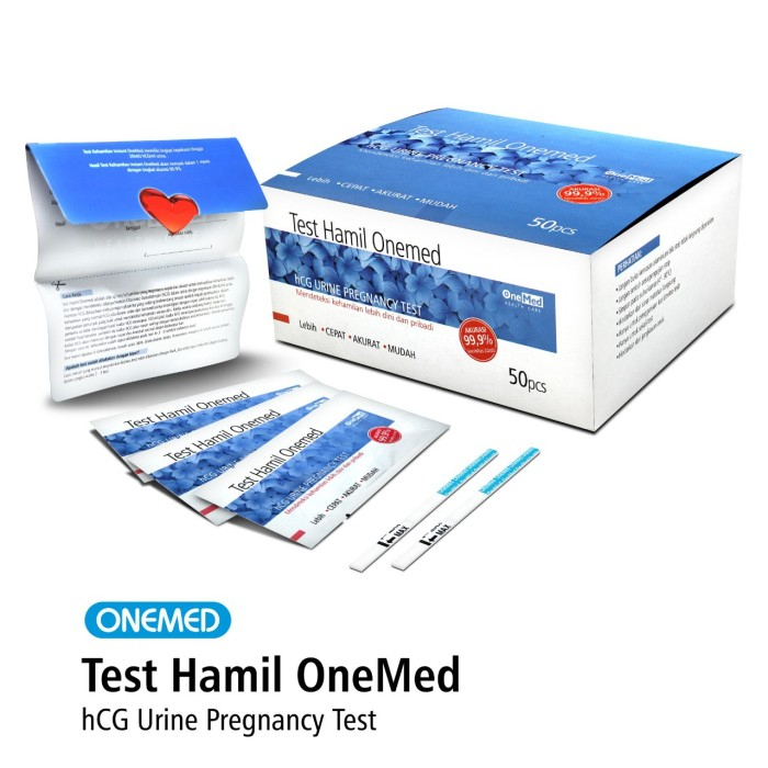 Test pack Kehamilan Strip / Instan Onemed Test pack One Med Alat Test Kehamilan Strip OneMed - Box isi 50