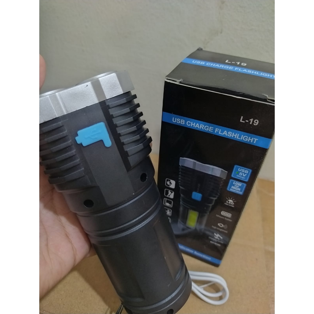 Senter LED Super Terang Lampu Senter LED Lampu Hutan Senter Hutan Super Terang